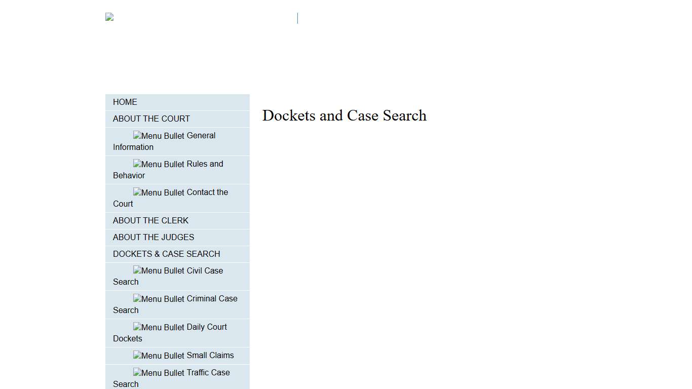 Dockets & Case Search - Fairfield County Municipal Court